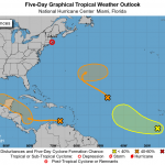 Two tropical depressions likely to form at end of week
