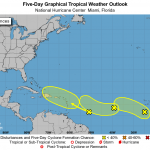 Forecasters keep watch over three weather systems