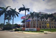 Flags fly half-mast for Wellesley Howell