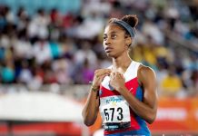 Wray runs personal best during Olympic heat
