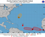 2 systems set to develop; Hurricane Sam heads for Bermuda