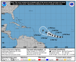 Tropical depression expected to reach hurricane strength by weekend