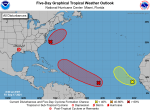 Tropical depression likely to form near Lesser Antilles