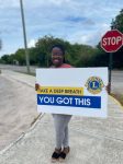 Signs of the times: Brac Lions spread much-needed positivity