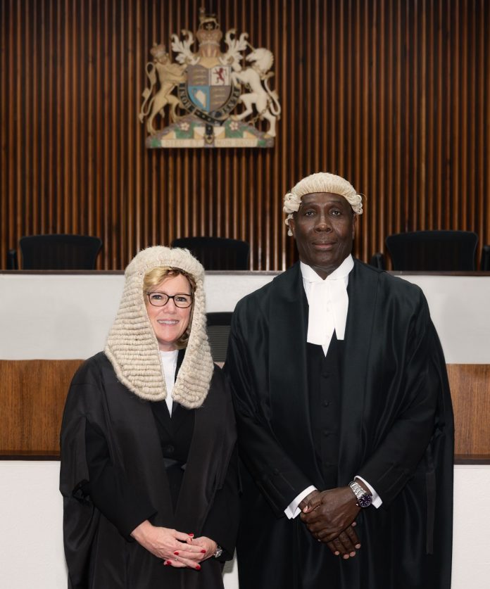 Colette_Wilkins_with_AG_Hon_Samuel_Bulgin