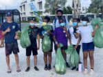 Plastic Free Cayman Hosts Community Clean Up on Opening Day Microplastics Removed from Beach South Sound - Plastic Free Cayman