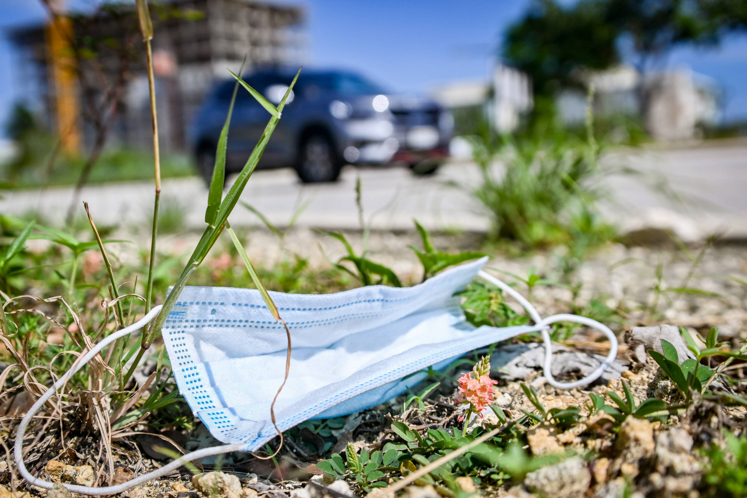 masks thrown in the streets - Cayman Compass