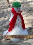 Snow joke: Look what showed up on Seven Mile Beach for Christmas