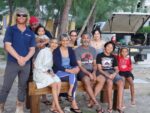 In mom’s memory: James family donates handcrafted bench at Starfish Point