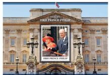 Prince Philip, Queen feature in final stamp issue for 2021 Cayman Islands stamp