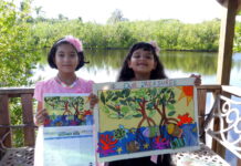 Young mangrove champions’ artwork picked for international calendar