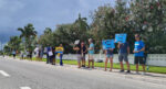 Protestors gather against COVID-19 regulations