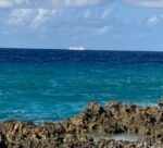 Just passing… Cruise ship spotted off West Bay