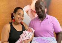 New Year’s Day surprise as mom welcomes first baby for 2022