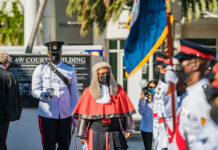 Retiring Chief Justice Smellie oversees his final Grand Court opening