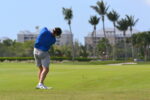 Competitive finish at golf tournament