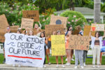Protect Our Future activists call for action on climate change