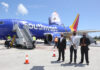 Southwest Airlines marks return to Cayman