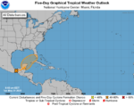 Forecasters eye potential tropical depression later this week