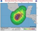 Tropical Agatha becomes first named storm for Eastern Pacific