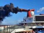 Carnival Freedom cruise catches fire while docked in Grand Turk