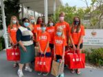 Seven Mile Swimmers donate to Pines retirement home