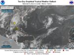 Three areas being monitored for storm development