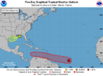 Tropical depression likely to form near Windward Islands this week