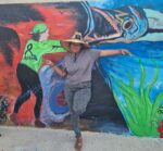 Painting through the pain: Grieving mum beautifies Cayman Brac
