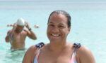 Swimming the Flowers Sea Swim eight months pregnant