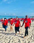 Team Nolan Heart Warriors and Angels Beach Walk 2022