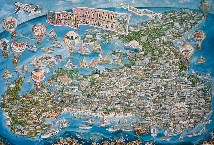 Map of Cayman