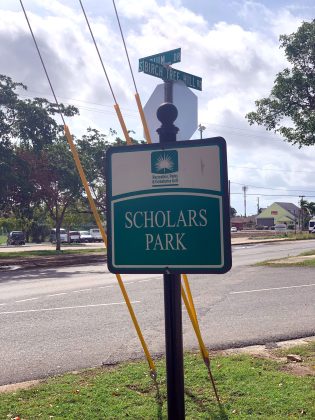 West Bay's Scholars Park is large with great playground equipment