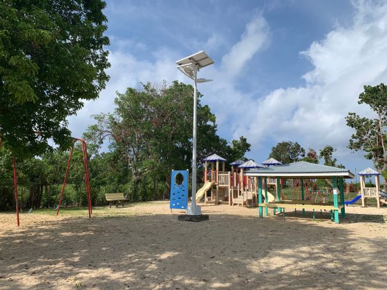 West Bay's Scholars Park is large with great playground equipment