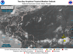 Forecasters monitoring multiple tropical waves