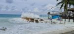 Waterfront restaurants stay closed as rough seas lash coast