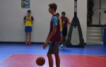Young ballers hit the courts in basketball programme
