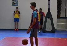Young ballers hit the courts in basketball programme