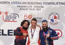 Mc Inerney earns silver at powerlifting championships