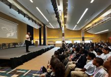 TechCayman presents at Clifton Hunter’s first assembly of school year