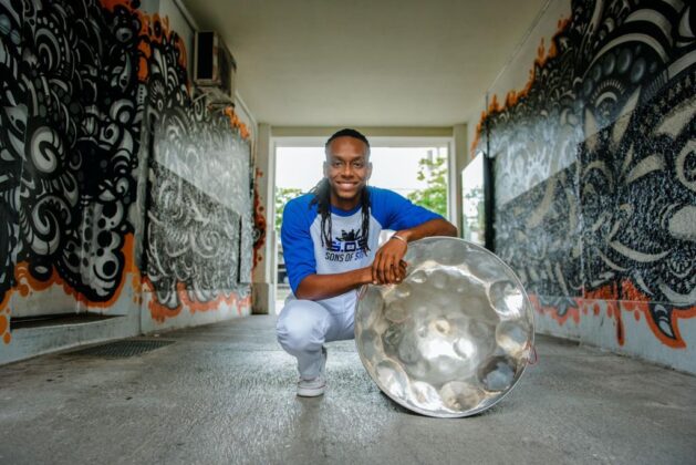 Olujimi La Pierre has taken his steel pan talents around the world. - Photo: Submitted
