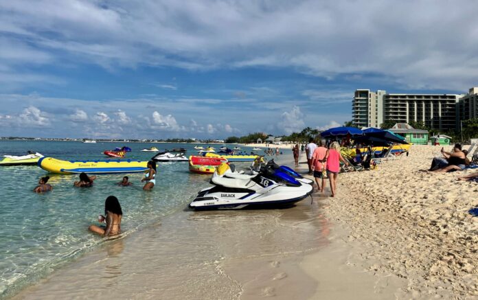 vendors on public beach