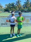 Junior tennis players deliver in final tournament of 2022