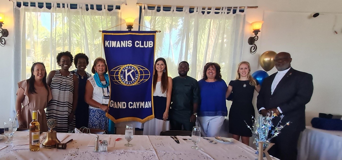 New Board and Officers installed for The Kiwanis Club of Grand Cayman