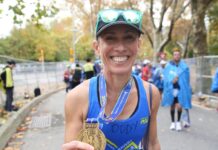 Assault survivor enters home stretch of marathon challenge