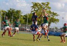 Cayman national rugby team dominates Mexico 35-14
