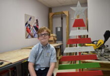 Passion for power tools: 13-year-old aims for construction career