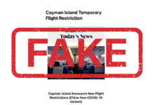 Fake flight restriction email circulating