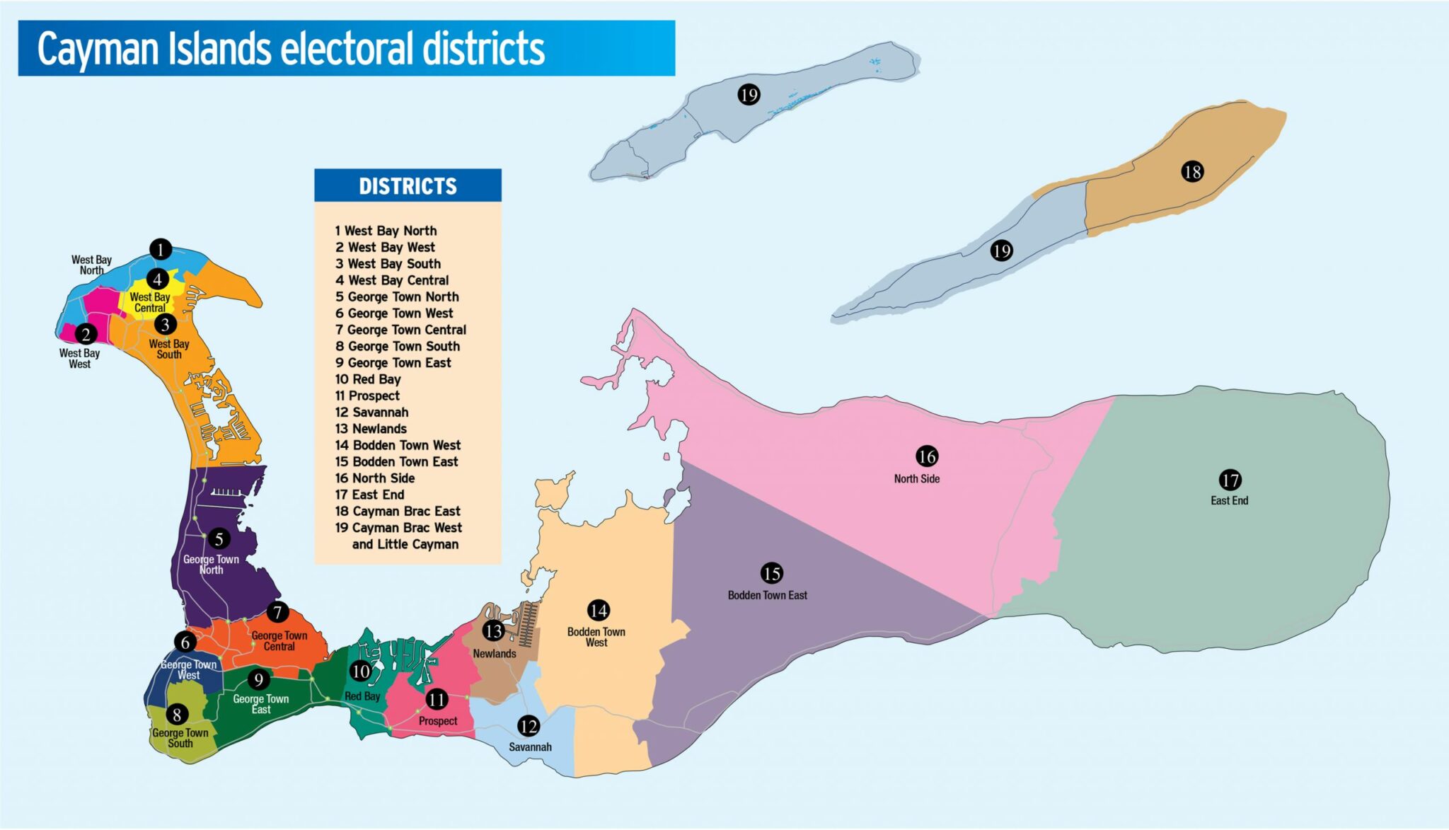 Redrawing Cayman's electoral boundaries Cayman Compass