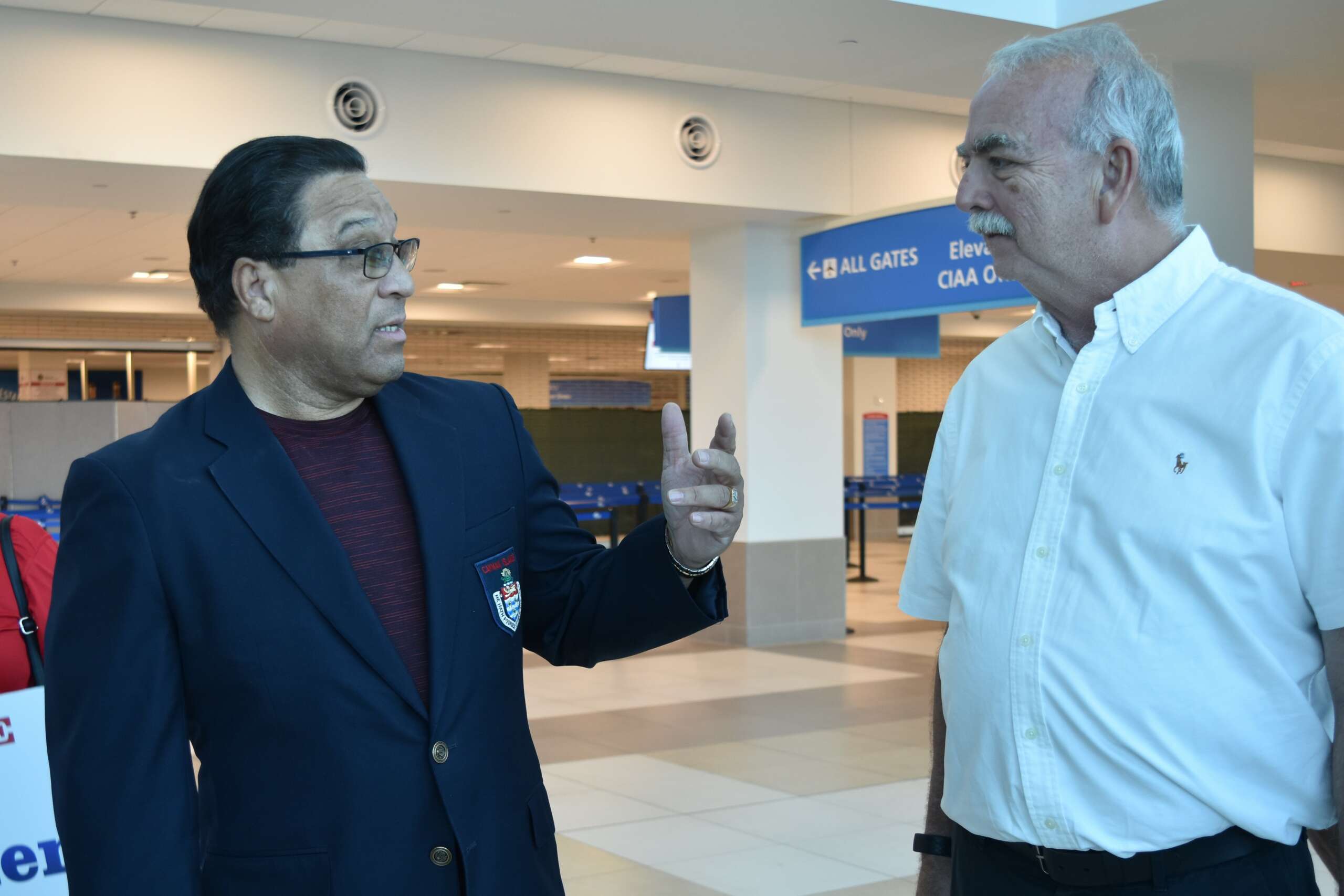 Cheers as McLaughlin returns after being knighted by King Cayman Compass